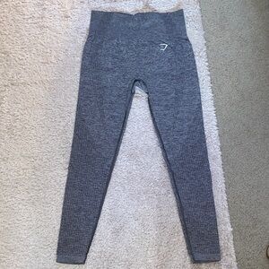 Gymshark Gray Textured Leggings